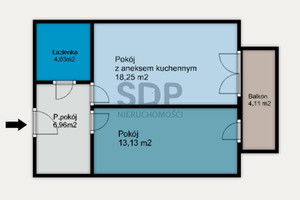 Mieszkanie na sprzedaż 43m2 Wrocław Krzyki Ołtaszyn Nefrytowa - zdjęcie 1