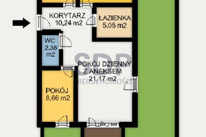 Mieszkanie na sprzedaż 71m2 Wrocław Krzyki Księże Wielkie Opolska - zdjęcie 2