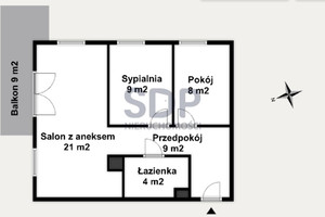 Mieszkanie na sprzedaż 54m2 Wrocław Stare Miasto Plac Kościuszki - zdjęcie 2