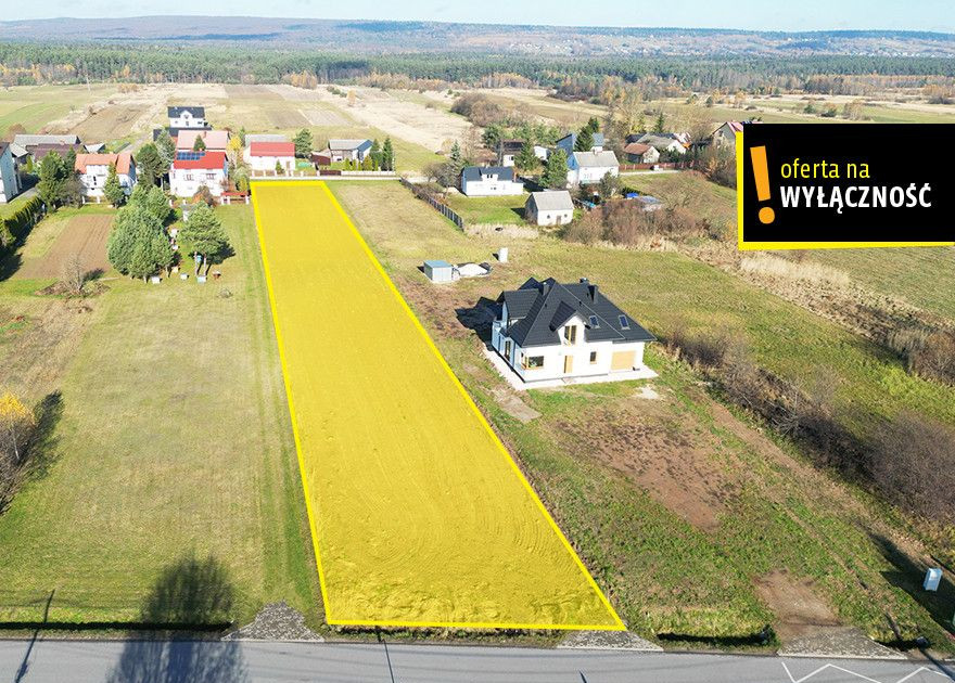 Piękna działka budowlana w Wilkowie 3000m2