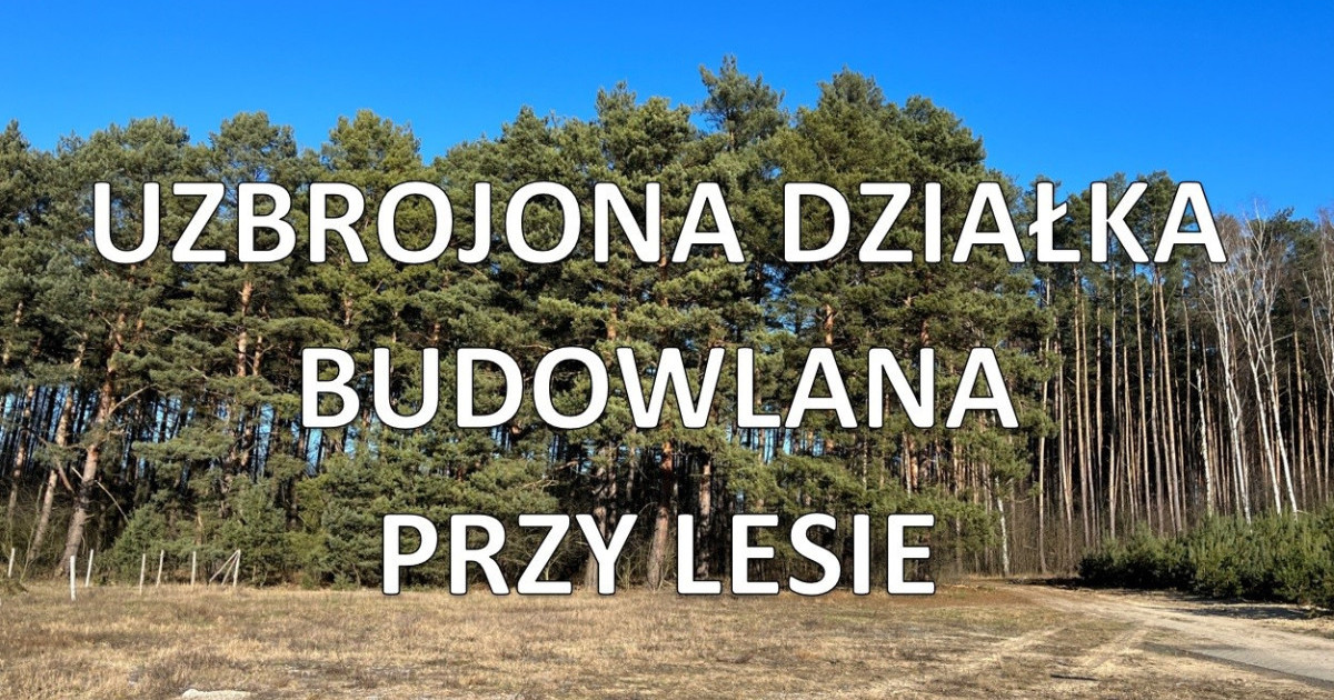 Perełka wśród działek budowlanych !!! uzbrojenie