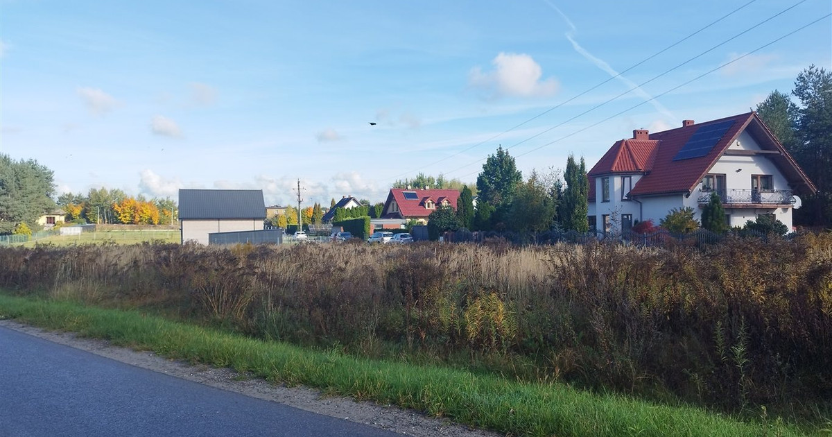 Działka niezabudowana z MPZP