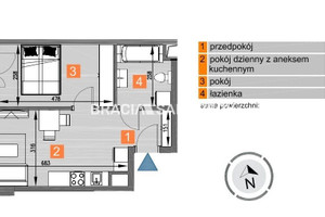 Mieszkanie na sprzedaż 42m2 Kraków Mistrzejowice os. Piastów - zdjęcie 3