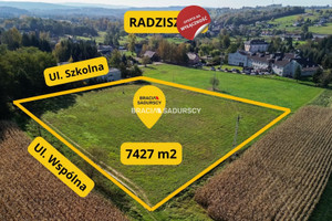 Działka na sprzedaż 7427m2 krakowski Skawina Radziszów Szkolna - zdjęcie 1