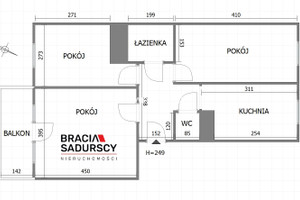 Mieszkanie na sprzedaż 56m2 Kraków Czyżyny Czyżyny Stare Skarżyńskiego - zdjęcie 3