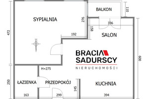 Mieszkanie na sprzedaż 58m2 Kraków Grzegórzki Grzegórzki Stare płk. Francesco Nullo - zdjęcie 3