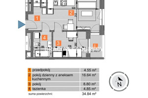 Mieszkanie na sprzedaż 35m2 Kraków Mistrzejowice os. Piastów - zdjęcie 3