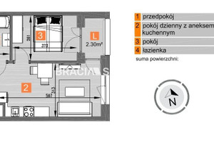 Mieszkanie na sprzedaż 37m2 Kraków Mistrzejowice os. Piastów - zdjęcie 3