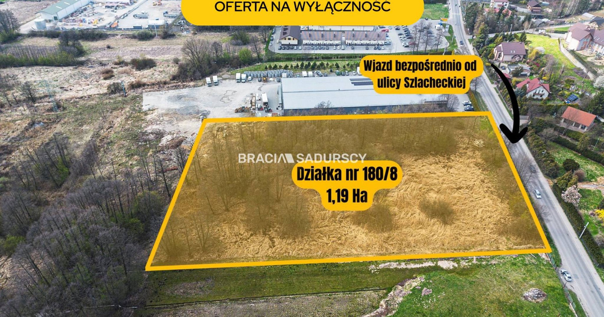 Atrakcyjna nieruchomość usługowa w Brzeziu 1,19 ha