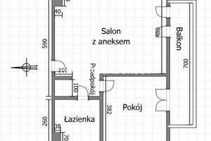 Mieszkanie do wynajęcia 52m2 Kraków Stare Miasto Kleparz Szlak - zdjęcie 3