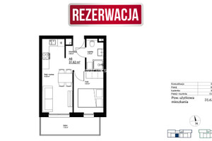 Mieszkanie na sprzedaż 32m2 Kraków Bieżanów-Prokocim Bieżanów Bieżanów - zdjęcie 1