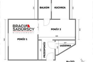 Mieszkanie na sprzedaż 37m2 Kraków Prądnik Biały Bronowice Wielkie Przybyszewskiego - zdjęcie 3