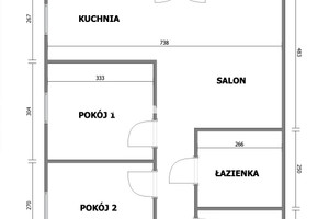 Mieszkanie na sprzedaż 61m2 krakowski Zielonki Pękowice Ojcowska - zdjęcie 3