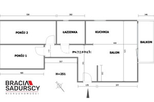 Mieszkanie na sprzedaż 61m2 Kraków Bieżanów-Prokocim Os. Złocień Domagały - zdjęcie 3
