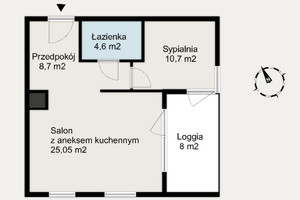 Mieszkanie na sprzedaż 50m2 Warszawa Bemowo Chrzanów Kopalniana - zdjęcie 1