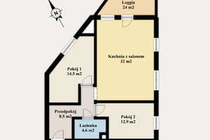 Mieszkanie na sprzedaż 73m2 Warszawa Wola Kolejowa - zdjęcie 1