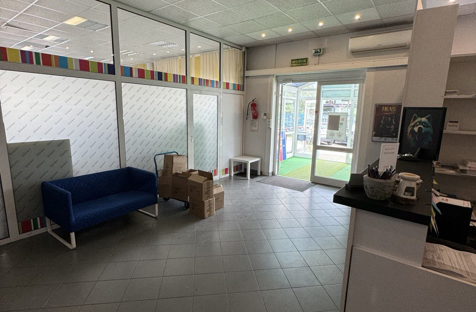 Lokal 648 m² na wynajem – showroom, hala, magazyn – Mokotów, Służewiec