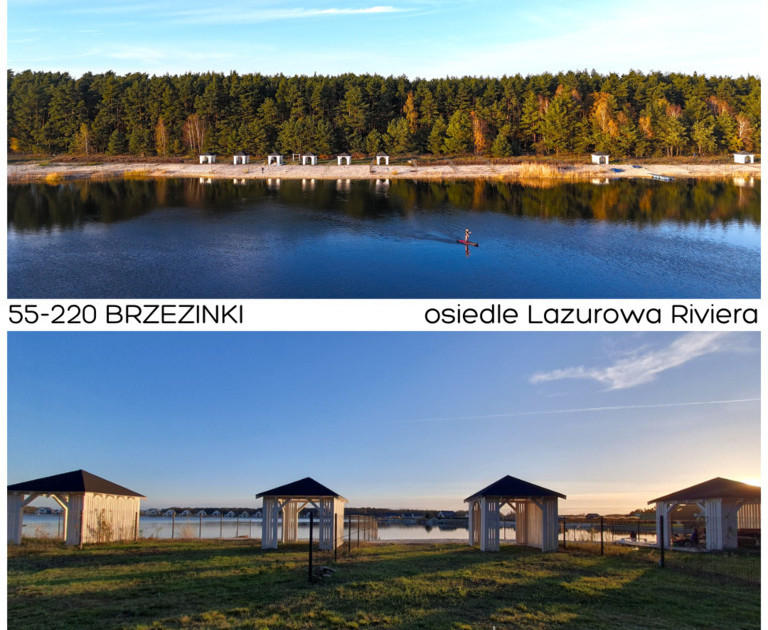 Działka bud. + Prywatna plaża