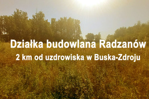 Działka na sprzedaż 950m2 buski Busko-Zdrój Radzanów Parkowa - zdjęcie 3