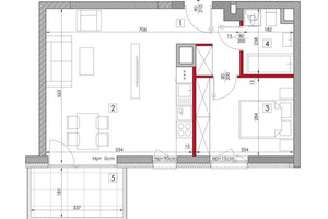 Mieszkanie na sprzedaż 47m2 Warszawa Śródmieście Chmielna - zdjęcie 3