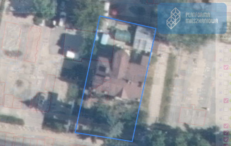 Zabudowana działka usługowo-mieszkalna w centrum