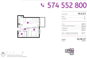 Mieszkanie na sprzedaż 43m2 będziński Siewierz Jeziorna - zdjęcie 1