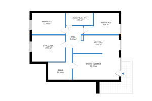 Mieszkanie na sprzedaż 92m2 Warszawa Białołęka Nowodwory Odkryta - zdjęcie 2