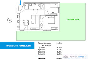 Mieszkanie na sprzedaż 56m2 Kraków Jana Kantego Federowicza - zdjęcie 2