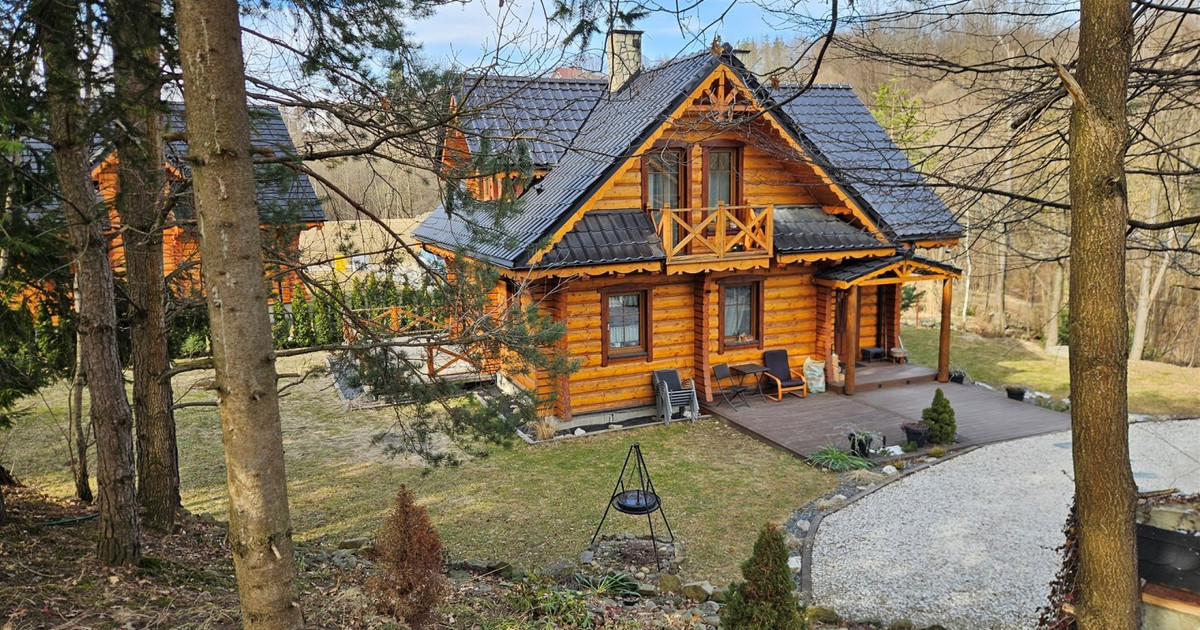 Drewniany dom 100 m² Trzebunia