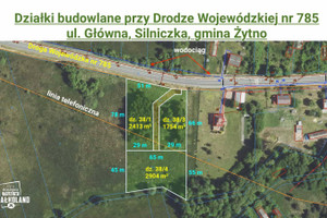 Działka na sprzedaż 1754m2 radomszczański Żytno Silniczka - zdjęcie 2