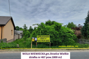 Działka na sprzedaż 1800m2 pajęczański Strzelce Wielkie Wola Wiewiecka - zdjęcie 1