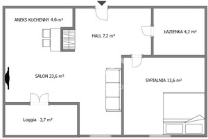 Mieszkanie na sprzedaż 52m2 Warszawa Bemowo Fort Bema Obrońców Tobruku - zdjęcie 4