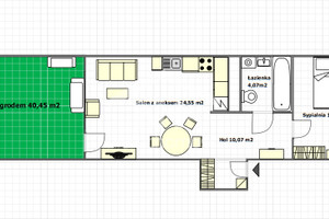 Mieszkanie na sprzedaż 55m2 Warszawa Wilanów Zawady Syta - zdjęcie 2