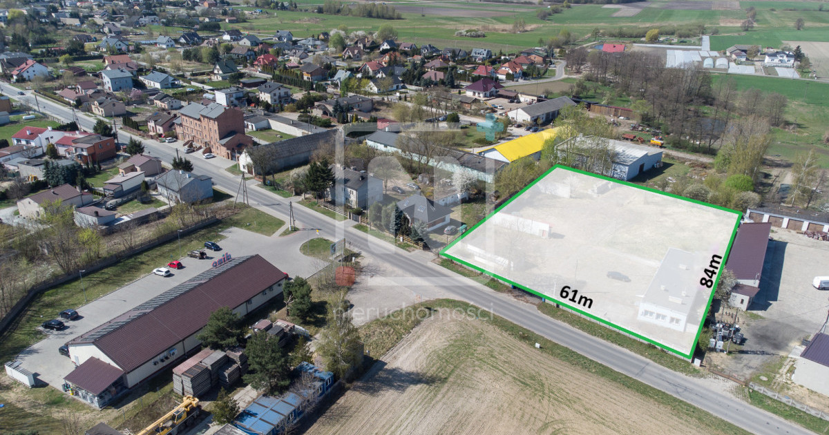 MPZP | produkcyjno - usługowa | 61m x 81m | media