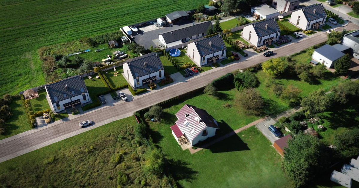 4 pokoje, taras, ogródek, działka 300 m2. - Pobiedziska