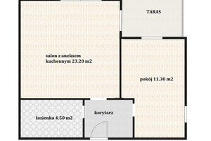 Mieszkanie na sprzedaż 43m2 Poznań Podolany Firlika - zdjęcie 3