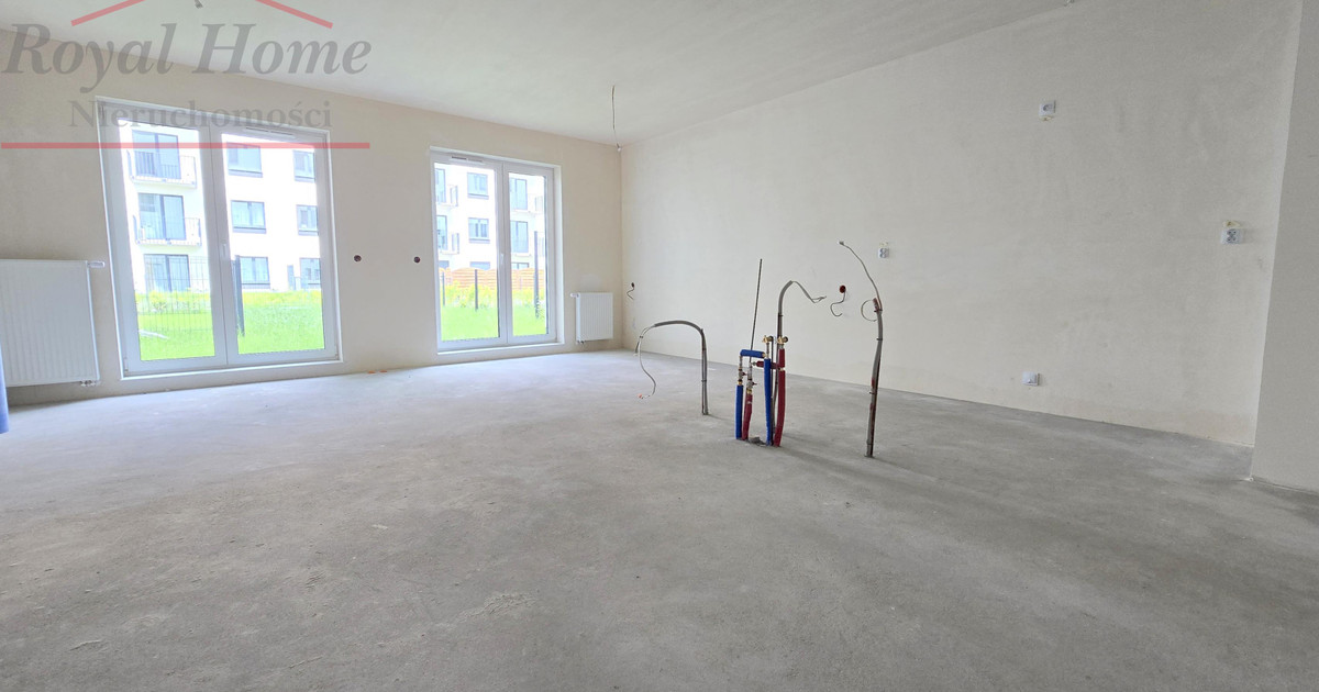 Przestronne, w stanie deweloperskim 4 pok ogródek