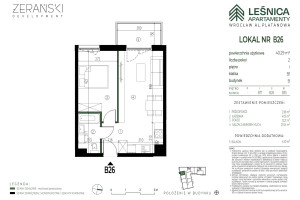 Mieszkanie na sprzedaż 41m2 Wrocław Fabryczna Leśnica Platanowa - zdjęcie 1