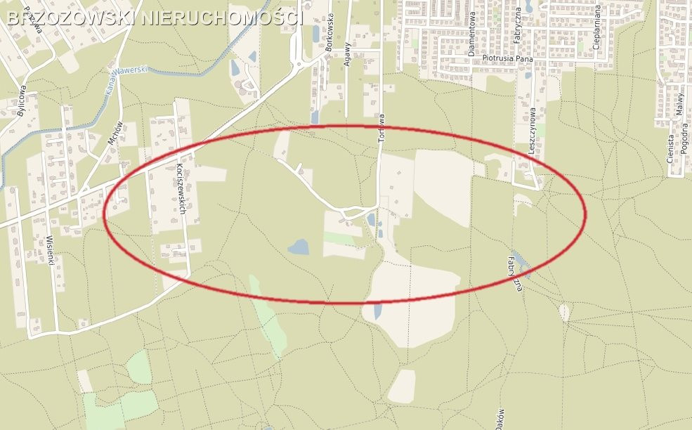 Wesoła, Stara Miłosna, dz. 3000 m2, mieszkaniowa