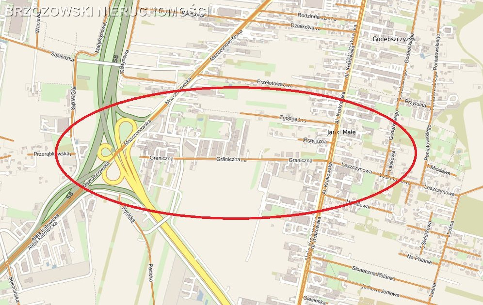 Raszyn, Janki 1,28 ha, WZ magazyny