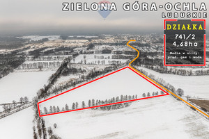 Działka na sprzedaż 46800m2 Zielona Góra Ochla-Żagańska - zdjęcie 1