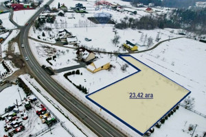 Działka na sprzedaż 2342m2 nowosądecki Chełmiec Trzetrzewina - zdjęcie 2