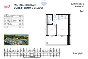 Mieszkanie na sprzedaż 44m2 gryficki Trzebiatów Rogowo - zdjęcie 1