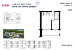 Mieszkanie na sprzedaż 44m2 gryficki Trzebiatów Rogowo - zdjęcie 2