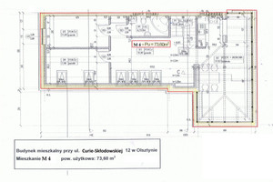 Mieszkanie na sprzedaż 74m2 Olsztyn Śródmieście M. Curie-Skłodowskiej - zdjęcie 1