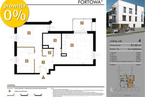 Mieszkanie na sprzedaż 58m2 Warszawa Bielany Fortowa - zdjęcie 1