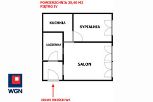 Mieszkanie na sprzedaż 36m2 Legnica MONIUSZKI - zdjęcie 2