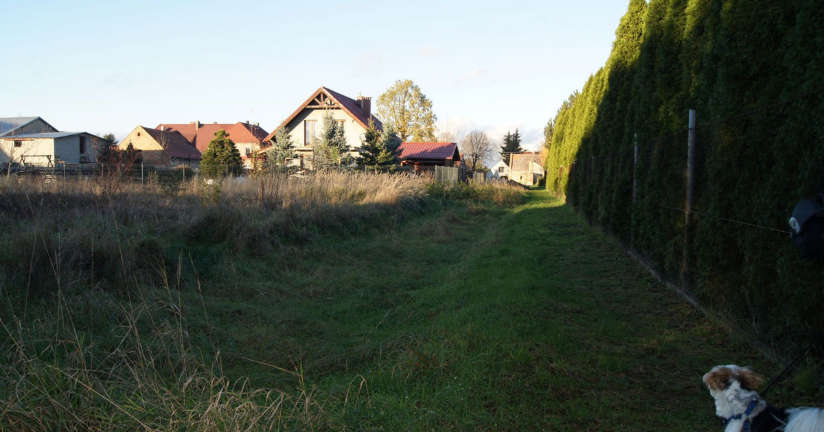 Działka Budowlana 1308m2 w Borku Strzelińskim