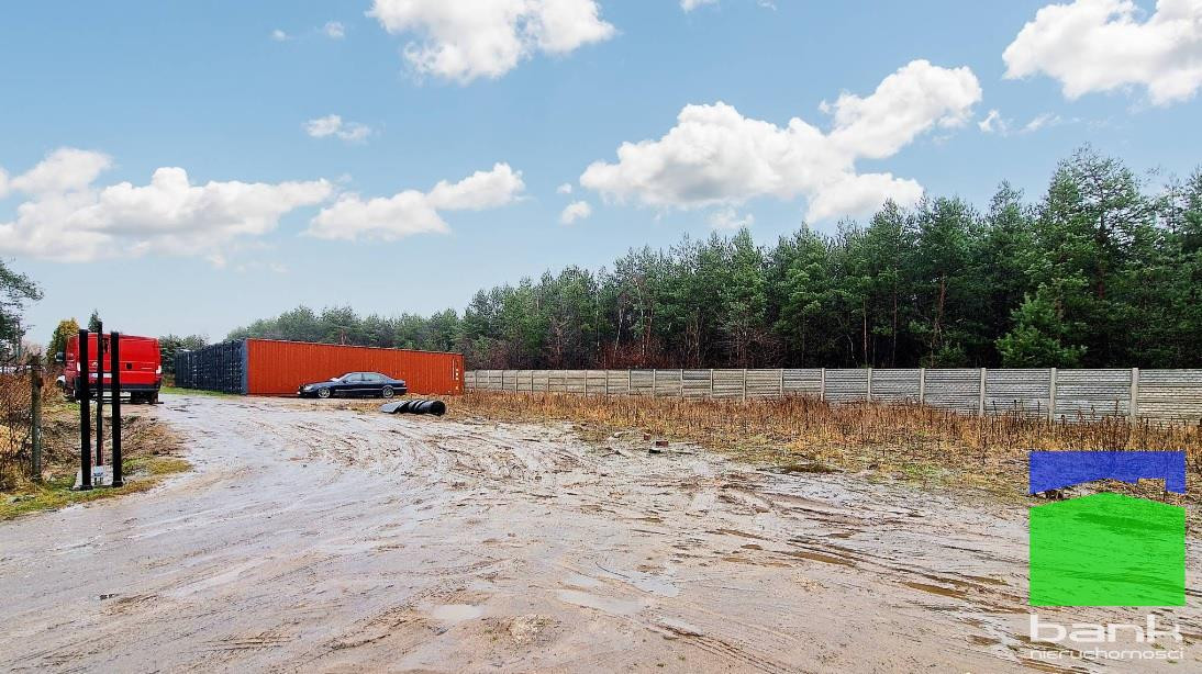 Widzew - działka do wynajęcia 1100 m2 kontenery