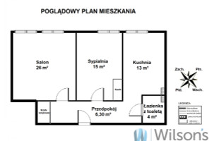 Mieszkanie na sprzedaż 65m2 Warszawa Śródmieście Śródmieście Południowe Wilcza - zdjęcie 2